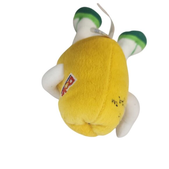 1999 Set Of 4 Dole Fruit Plush Characters Pineapple Cranberry Banana & Papaya 7" - Picture 8 of 16